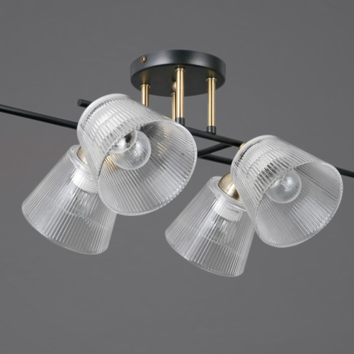 Потолочная люстра Illumico IL0845-6CSQ-25BKAB ELITE изображение в интернет-магазине Cramer Light фото 2