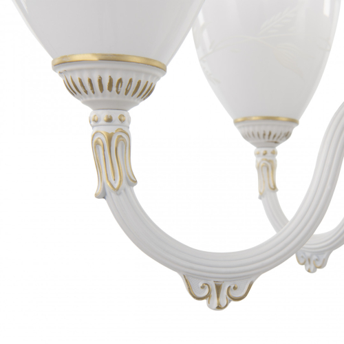 Подвесная люстра Arte Milano 341837/5 WT+G изображение в интернет-магазине Cramer Light фото 8