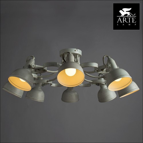 Потолочная люстра Arte Lamp Martin A5216PL-8WG изображение в интернет-магазине Cramer Light фото 3