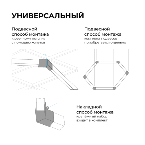 Линейный накладной светильник Apeyron Net 30-21 изображение в интернет-магазине Cramer Light фото 5