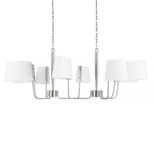 Подвесная люстра Loft IT Hilton 10527/8 Nickel изображение в интернет-магазине Cramer Light фото 3