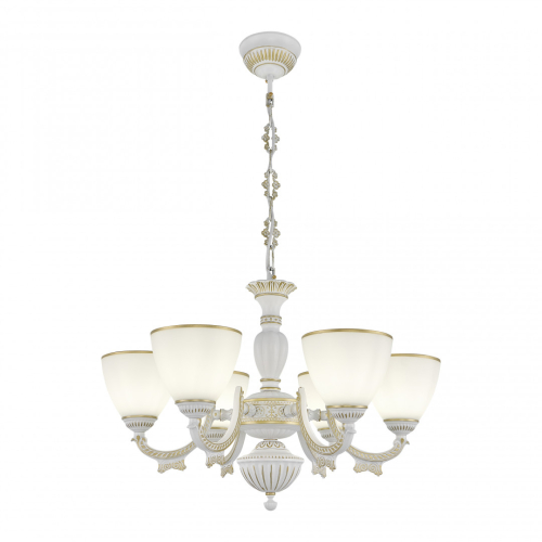 Подвесная люстра Arte Milano 342837/6 WT+G изображение в интернет-магазине Cramer Light фото 3