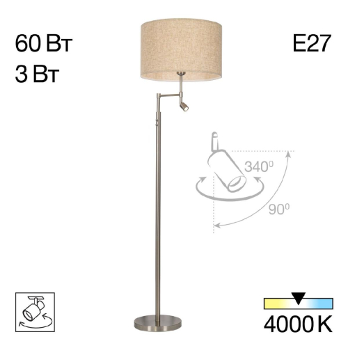 Торшер Citilux Duplet CL801021 изображение в интернет-магазине Cramer Light