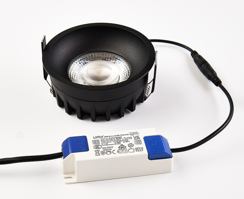 Встраиваемый светильник Italline IT08-8042 black 3000K изображение в интернет-магазине Cramer Light фото 3