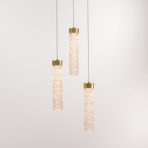 Подвесной светильник Delight Collection MD24030028-3A brass/clear изображение в интернет-магазине Cramer Light фото 2