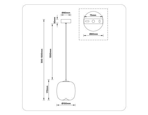 Подвесной светильник Ambrella Light High Light Modern LH11093 изображение в интернет-магазине Cramer Light фото 7