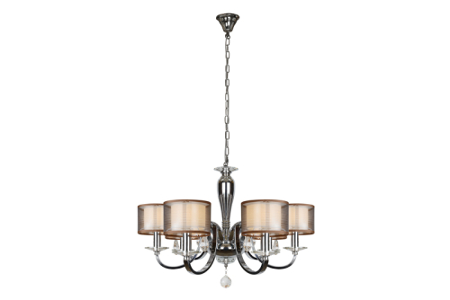 Подвесная люстра iLamp Mario RM16001/6CR изображение в интернет-магазине Cramer Light