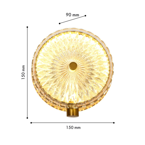 Настенный светильник Favourite Slik 4488-1W изображение в интернет-магазине Cramer Light фото 2