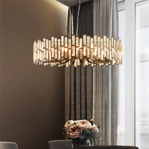 Подвесная люстра Delight Collection D8524P/L black/clear изображение в интернет-магазине Cramer Light фото 2