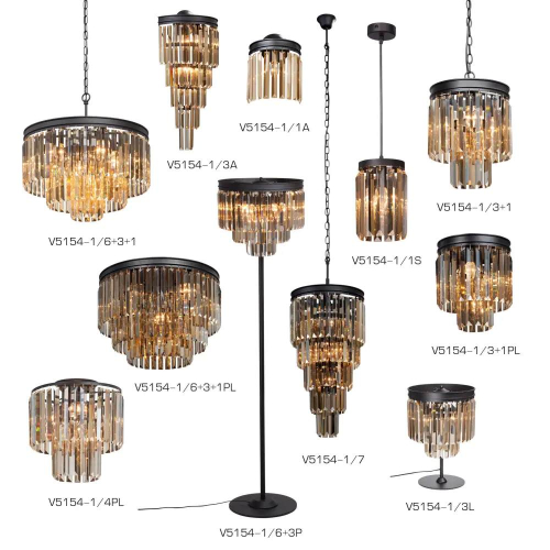 Подвесная люстра Vitaluce V5154-1/7 изображение в интернет-магазине Cramer Light фото 2