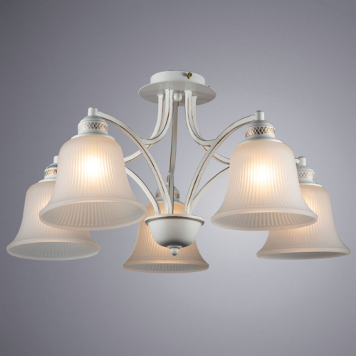 Потолочная люстра ARTE Lamp A2713PL-5WG изображение в интернет-магазине Cramer Light фото 2
