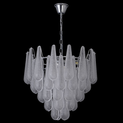 Подвесная люстра Crystal Lux FONTAIN SP10 CHROME изображение в интернет-магазине Cramer Light фото 2