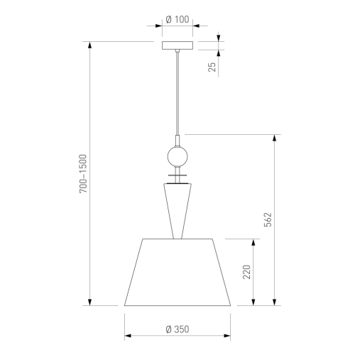 Подвесной светильник Eurosvet Teja 104014 латунь a072037 изображение в интернет-магазине Cramer Light фото 4