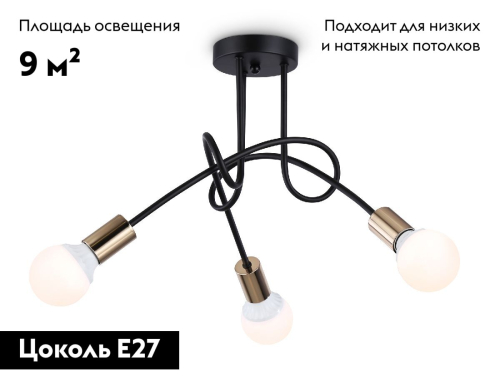 Потолочная люстра Ambrella Light Loft TR80415 изображение в интернет-магазине Cramer Light фото 2