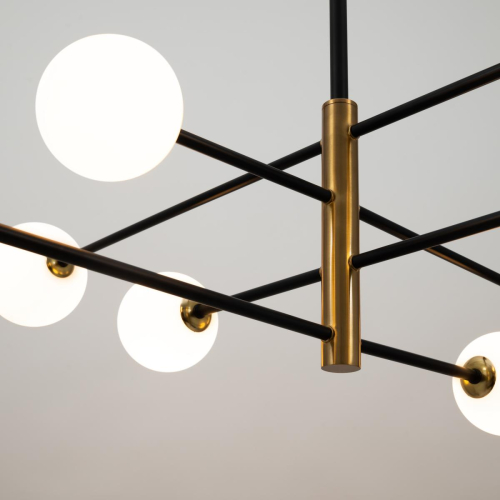 Люстра на штанге Freya Sphirity FR5376CL-08B изображение в интернет-магазине Cramer Light фото 7