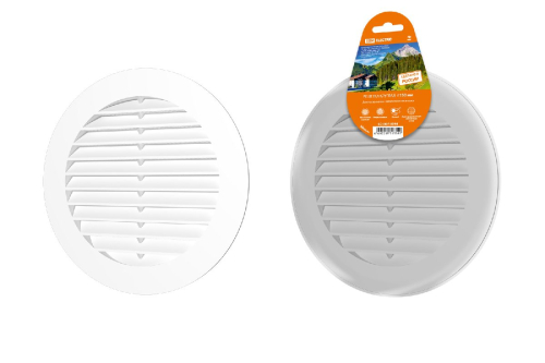 Решетка круглая с москитной сеткой TDM Electric SQ1807-0094 дополнительное фото