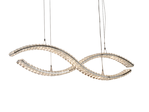 Подвесная люстра Newport 8242/110 chrome М0066863 изображение в интернет-магазине Cramer Light фото 2