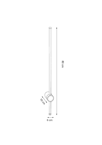 Настенный светильник Arte Lamp Atmos A5409AL-1BK изображение в интернет-магазине Cramer Light фото 5