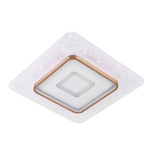 Потолочный светильник LED4U L1029-500 WH-GD изображение в интернет-магазине Cramer Light