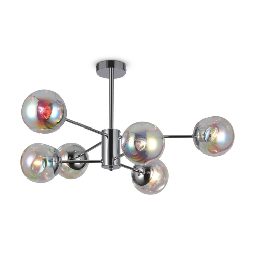 Люстра на штанге Freya Hubble FR5223PL-06CH изображение в интернет-магазине Cramer Light фото 2