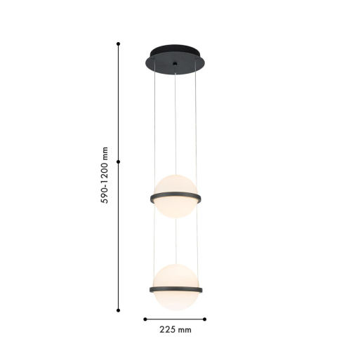 Подвесной светильник Favourite Ringar 4502-2P изображение в интернет-магазине Cramer Light фото 3