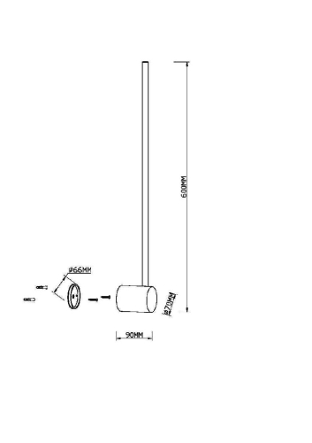 Настенный светильник Maytoni Light stick MOD237WL-L6B3K изображение в интернет-магазине Cramer Light фото 4