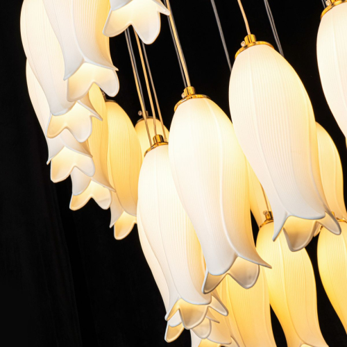 Подвесная люстра Modelux ML.8868.42 WH изображение в интернет-магазине Cramer Light фото 11