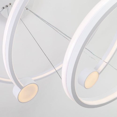 Подвесная люстра LED4U L7100-3 WТ изображение в интернет-магазине Cramer Light фото 3