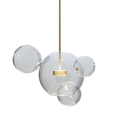 Подвесной светильник Delight Collection Bubbles KG0943P-1 gold изображение в интернет-магазине Cramer Light