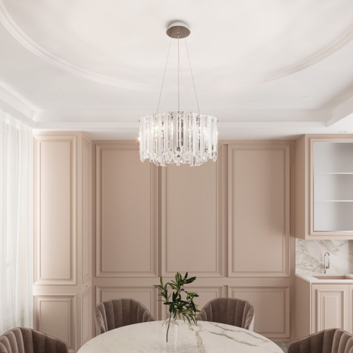 Подвесной светильник Eurosvet 101011/6 хром Smart a071172 изображение в интернет-магазине Cramer Light фото 6