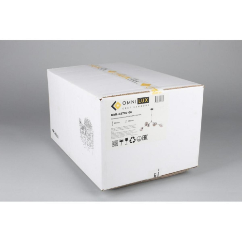 Потолочная люстра Omnilux Savelletri OML-93707-06 изображение в интернет-магазине Cramer Light фото 7