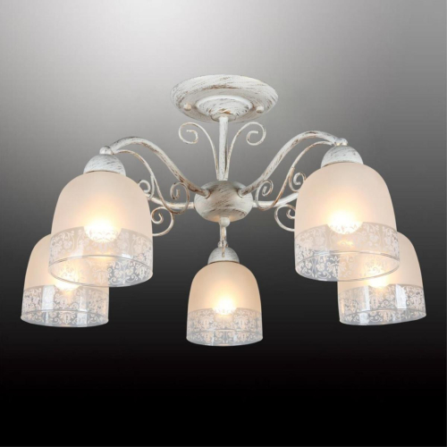 Потолочная люстра Omnilux Ferraro OML-54907-05 изображение в интернет-магазине Cramer Light фото 5