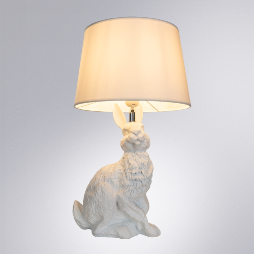 Настольная лампа Arte Lamp Izar A4015LT-1WH изображение в интернет-магазине Cramer Light фото 2