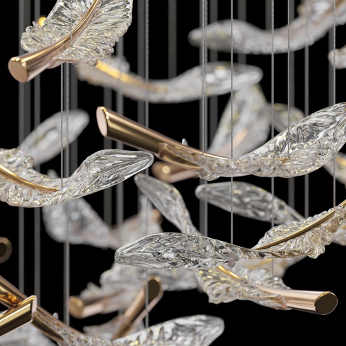 Каскадная люстра Cloyd Aeria 1686 60004 изображение в интернет-магазине Cramer Light фото 3