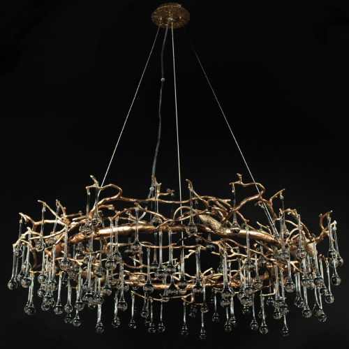 Подвесная люстра Loft IT Bijout 10068/1000 GB изображение в интернет-магазине Cramer Light фото 11