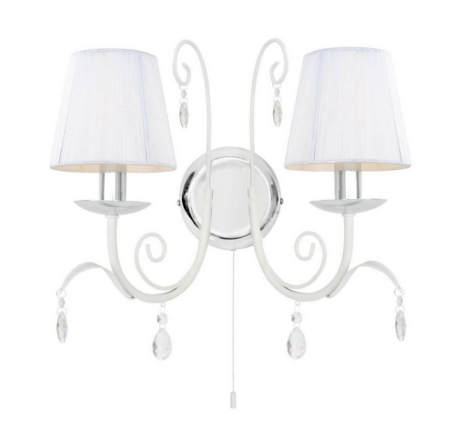 Бра Arte Lamp Romana Snow A1743AP-2WH дополнительное фото