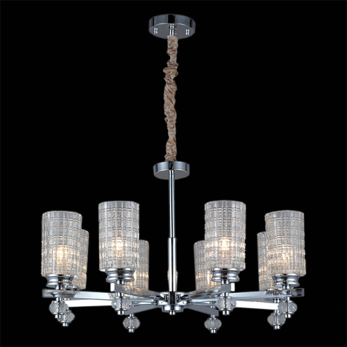 Подвесная люстра Illumico IL8678-8P-20 CR изображение в интернет-магазине Cramer Light