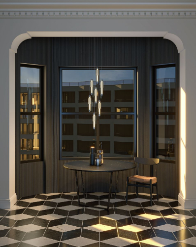 Подвесной светильник Maytoni Verticale MOD308PL-L9CG3K изображение в интернет-магазине Cramer Light фото 7