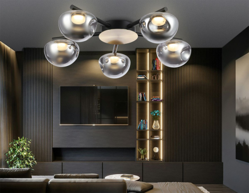 Потолочная люстра Ambrella Light High Light Modern LH12009 изображение в интернет-магазине Cramer Light фото 5