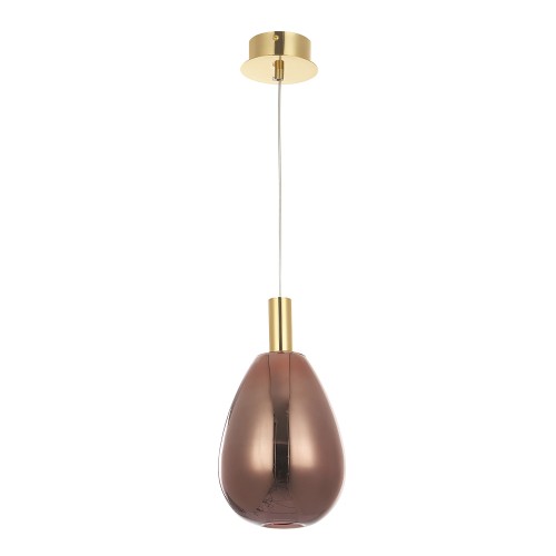 Подвесной светильник Crystal Lux GAUDI SP4W LED COPPER изображение в интернет-магазине Cramer Light фото 3