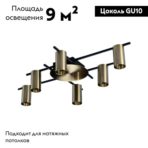 Потолочная люстра Loft IT Tribes 8120C-6 изображение в интернет-магазине Cramer Light фото 2