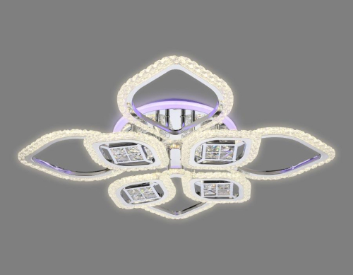 Потолочная светодиодная люстра Ambrella Light Acrylica Ice FA283 изображение в интернет-магазине Cramer Light фото 5