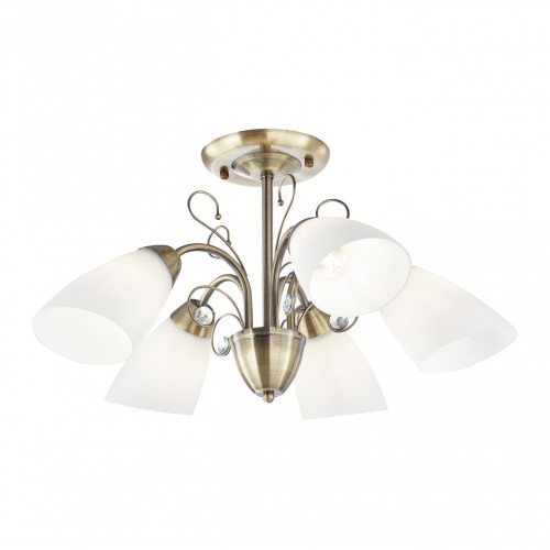 Потолочная люстра Arte Milano Napoli 337454/5 AB изображение в интернет-магазине Cramer Light фото 3