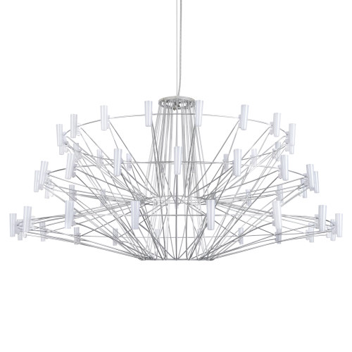 Подвесная люстра LOFT IT Coppelia 10476 Silver изображение в интернет-магазине Cramer Light фото 5