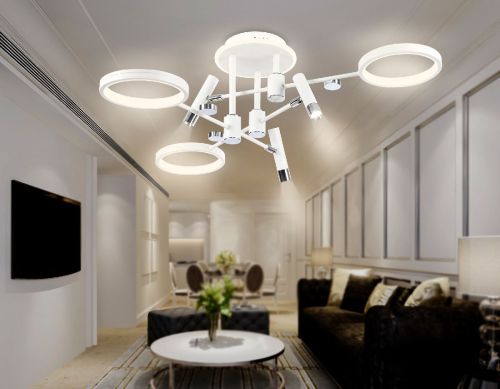 Потолочная люстра Ambrella Light Comfort LineTech FL51646 изображение в интернет-магазине Cramer Light фото 9