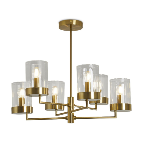 Люстра на штанге Freya Clip FR5426PL-06BS изображение в интернет-магазине Cramer Light фото 4
