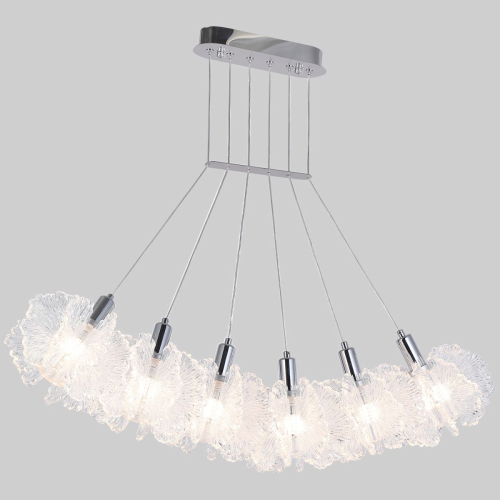 Подвесная люстра Illumico IL5180-900LZF-25 CH ELITE изображение в интернет-магазине Cramer Light