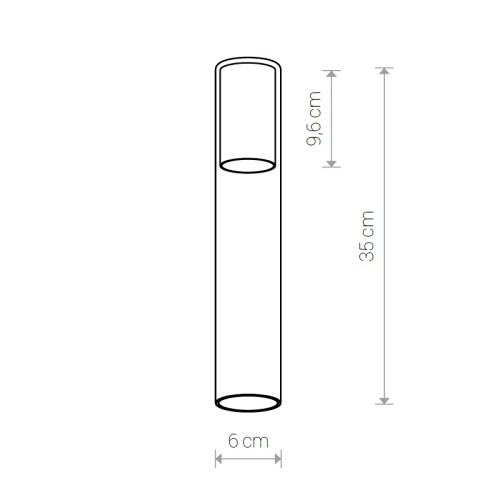 Плафон Nowodvorski Cameleon Cylinder L 8540 изображение в интернет-магазине Cramer Light фото 2