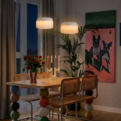 Подвесной светильник LOFT IT Totem 10466P Milky white изображение в интернет-магазине Cramer Light фото 7