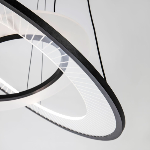 Подвесной светильник LED4U L5050-60-40 BK изображение в интернет-магазине Cramer Light фото 4